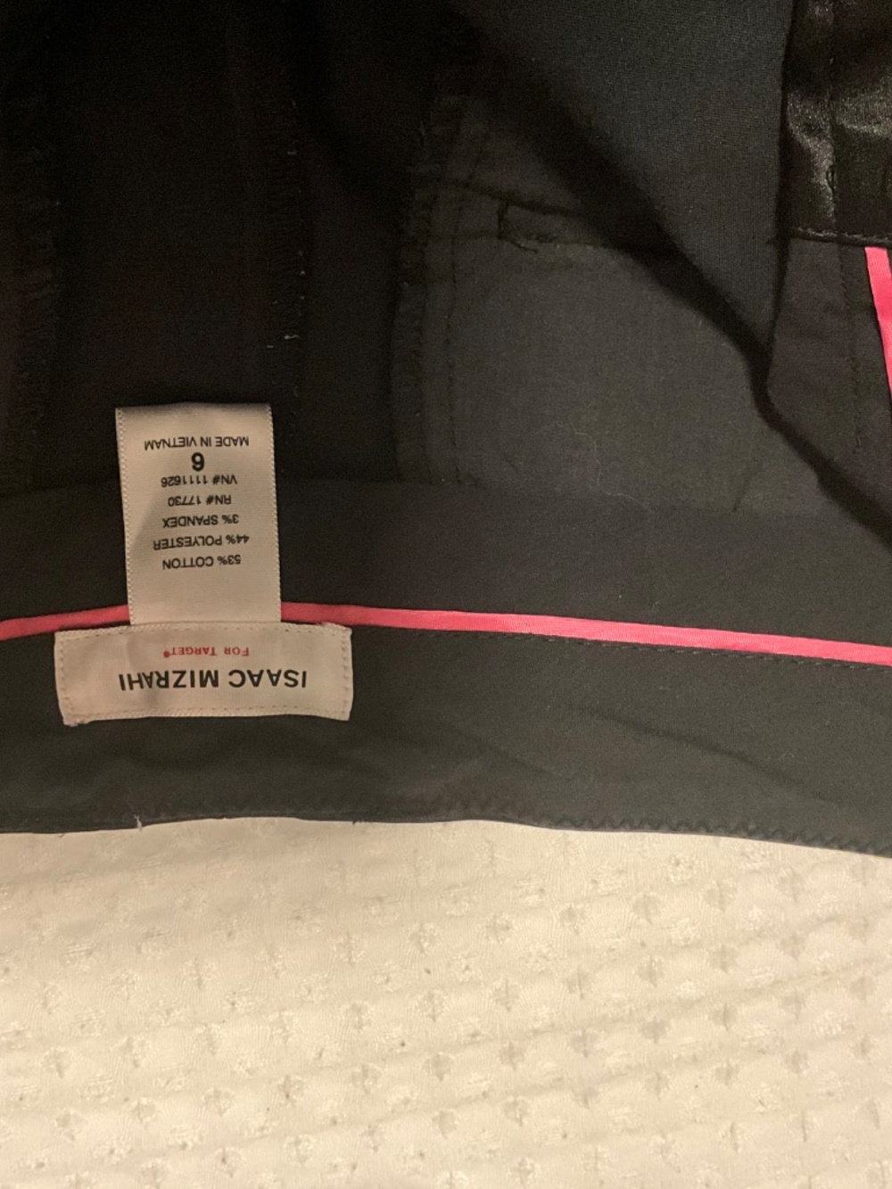 Isaac Mizrahi New York Black Satin Suit - Picture 4 of 14